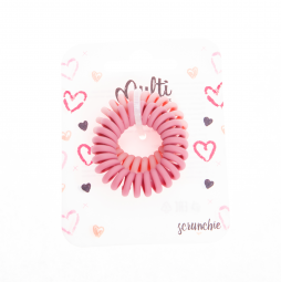 Резинки для волос 2 штуки  (розовый+св.розовый)   Scrunchie