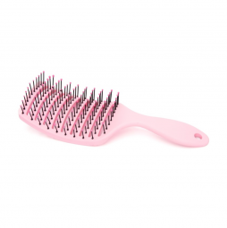 Расческа массажная квадратная (розовый)   Hair Brush