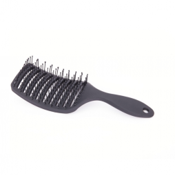 Расческа массажная квадратная (черный)   Hair Brush