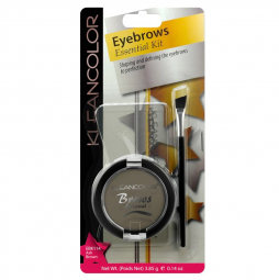 Упаковка с тенями для бровей - 24 шт KLEANCOLOR  Eyebrows Essential Kit - Medium Brown
