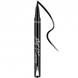 Водостойкая подводка для глаз KLEANCOLOR  Magic Hour-Waterproof Black Liquid Eyeliner Pen