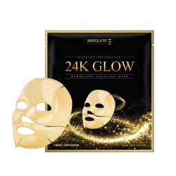 Гелевая маска с золотыми нитями     24K Glow Gold Gel Mask
