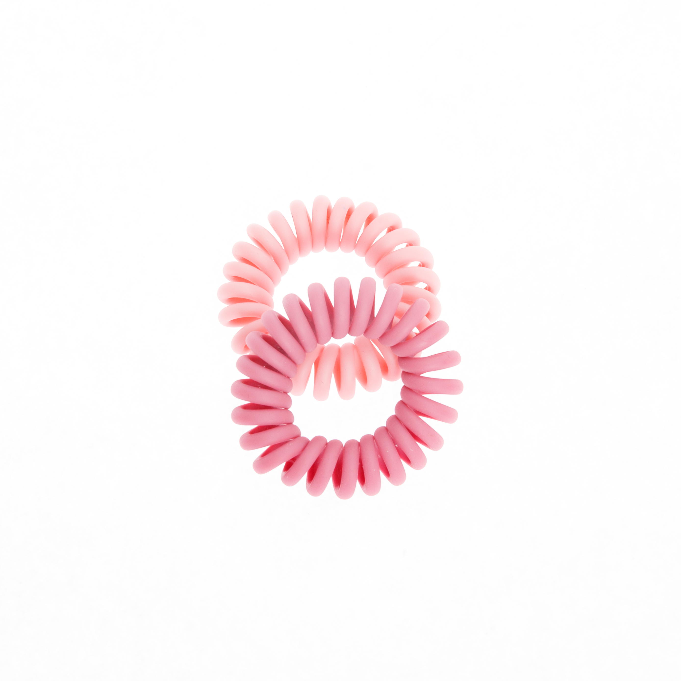 Резинки для волос 2 штуки  (розовый+св.розовый)